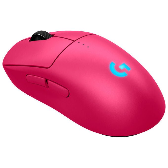 Logitech 5099206123458 G Pro 2 Lightspeed Mouse Wireless con Sensore HERO 25K 32000 DPI 1000 Hz 8 Pulsanti Programmabili colore Magenta