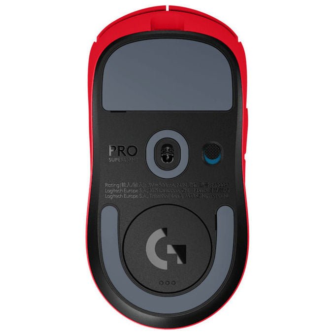 Logitech 910-007552 Pro X Superlight 2 SE mouse Gaming wireless 44000 DPI sensore HERO 2 1 ms 5 pulsanti programmabili batteria 88 h USB-C colore Rosso