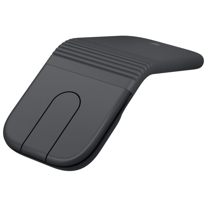 Logitech 910-007604 Mobi Fold Mouse Viaggio Ambidestro RF Wireless + Bluetooth 4000 DPI Touch Grafite