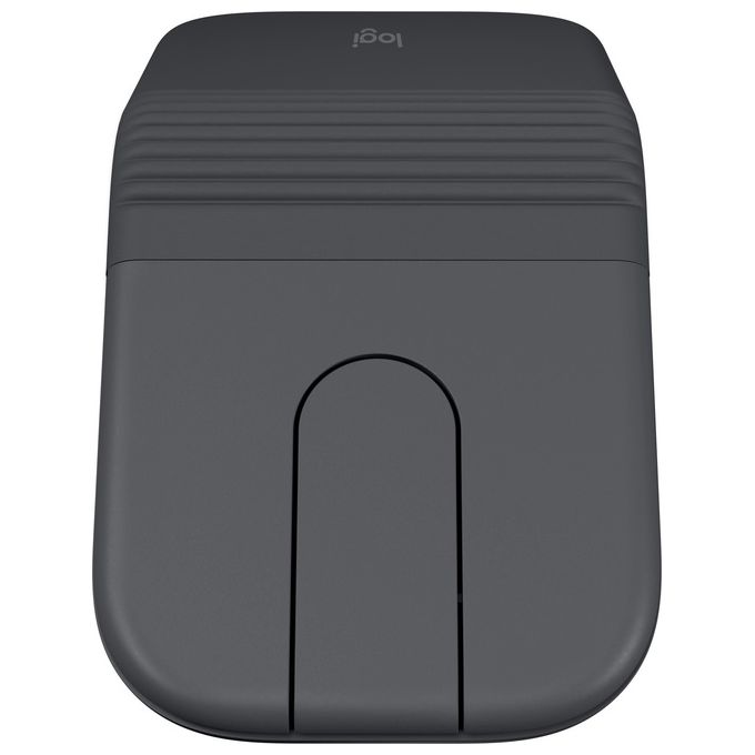 Logitech 910-007604 Mobi Fold Mouse Viaggio Ambidestro RF Wireless + Bluetooth 4000 DPI Touch Grafite