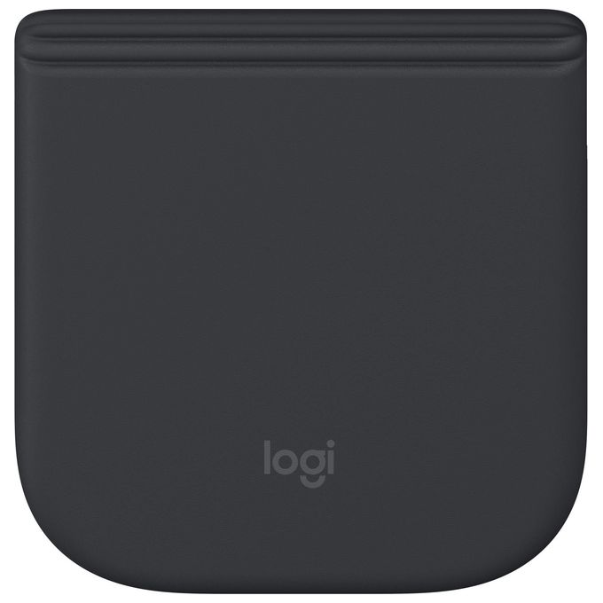 Logitech 910-007604 Mobi Fold Mouse Viaggio Ambidestro RF Wireless + Bluetooth 4000 DPI Touch Grafite