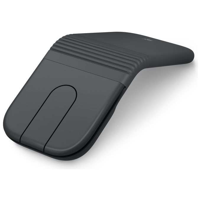 Logitech 910-007604 Mobi Fold Mouse Viaggio Ambidestro RF Wireless + Bluetooth 4000 DPI Touch Grafite