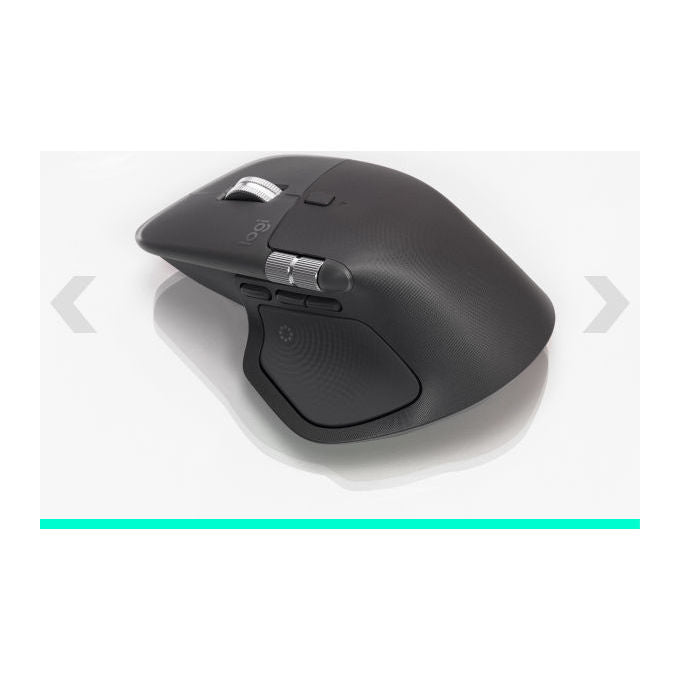 Logitech 910-007617 MX Master 4 for Business Mouse Wireless 8000 DPI con Scrolling MagSpeed e Clic Silenziosi colore Grafite
