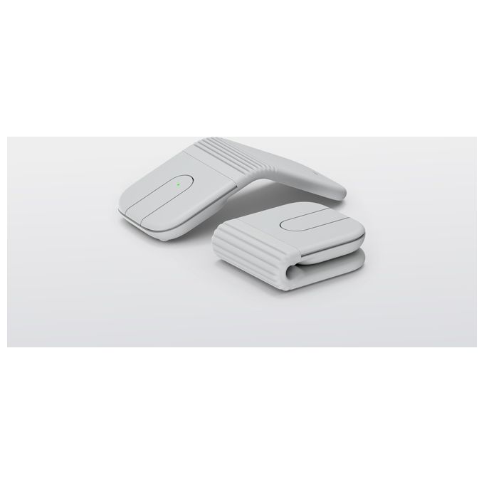 Logitech 910-007631 Mobi Fold Mouse Wireless Ambidestro Ottico Bluetooth Batterie colore Grigio