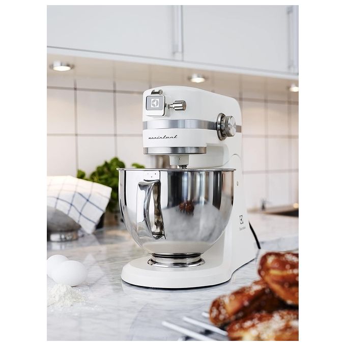 Electrolux EKM4100 Impastatrice Planetaria 1000W 4,8 Litri 10 Velocita' Bianco