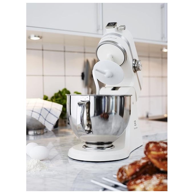 Electrolux EKM4100 Impastatrice Planetaria 1000W 4,8 Litri 10 Velocita' Bianco