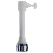 Siroflex 2790-S – Doccetta atomizzatore universale a 2 funzioni (getto + spruzzo), 15 cm, cromata