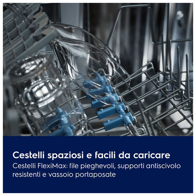 Electrolux KL72A200P Serie 700 Lavastoviglie A scomparsa totale 14 coperti Classe A Wi-Fi AirDry (81.5x59.6x55 cm) colore Nero