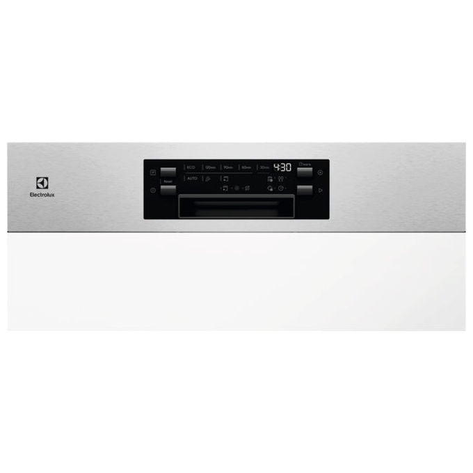 Electrolux E62IB201SX Serie 600 Lavastoviglie Integrata parziale 14 coperti Classe B 44 dB AirDry 360Clean Inverter (82x60x57 cm) colore Inox