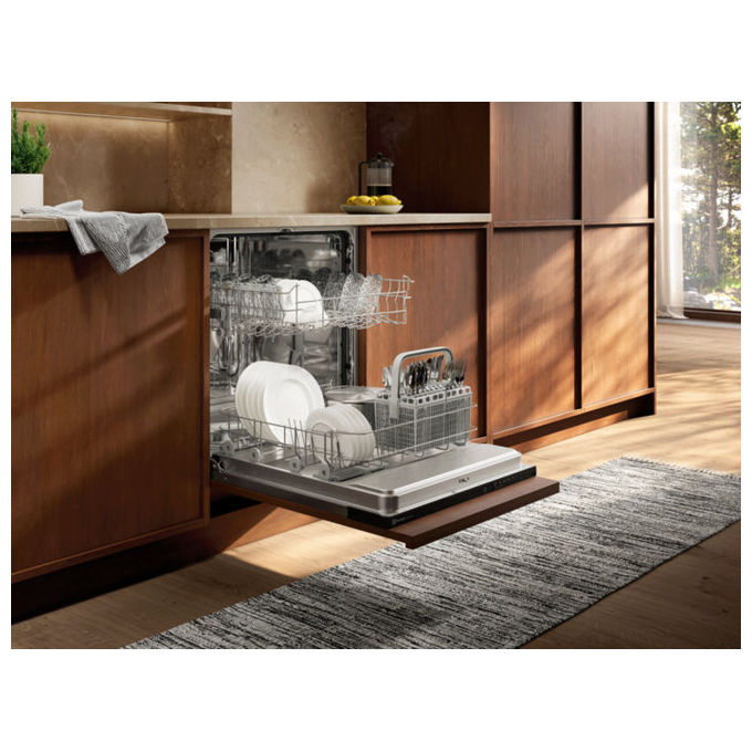 Electrolux KL52E100S Serie 500 Lavastoviglie da incasso 13 coperti Classe E AirDry TimeSet (59.5x81.8x55 cm) colore Bianco