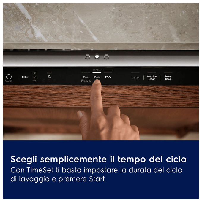 Electrolux 911 571 159 Serie 500 Lavastoviglie A scomparsa totale 13 coperti Classe D AirDry Tecnologia Inverter (81.8x59.6x55 cm) colore Nero