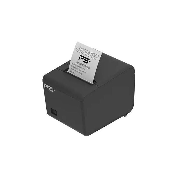Custom 911MX010300733 P3L Stampante POS Termica 203 x 203 DPI 200 mm-s Ethernet USB RS232 colore Nero
