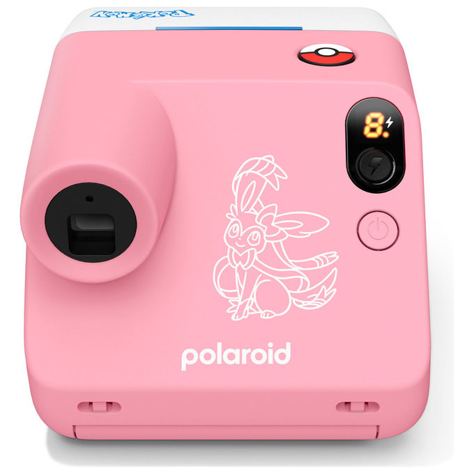 Polaroid 9211 Go Generation 3 Fotocamera Istantanea Edizione Sylveon con Flash Integrato e Specchio per Selfie colore Rosa