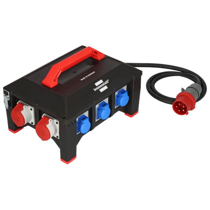Brennenstuhl 9150320068 BSV 5-32A RCD type B Unita' di distribuzione dell'energia 9 prese CEE IP44 400 V 32 A H07RN-F 5G6.0 2 m colore Nero