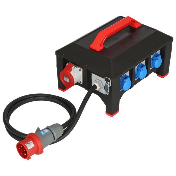 Brennenstuhl 9150320068 BSV 5-32A RCD type B Unita' di distribuzione dell'energia 9 prese CEE IP44 400 V 32 A H07RN-F 5G6.0 2 m colore Nero