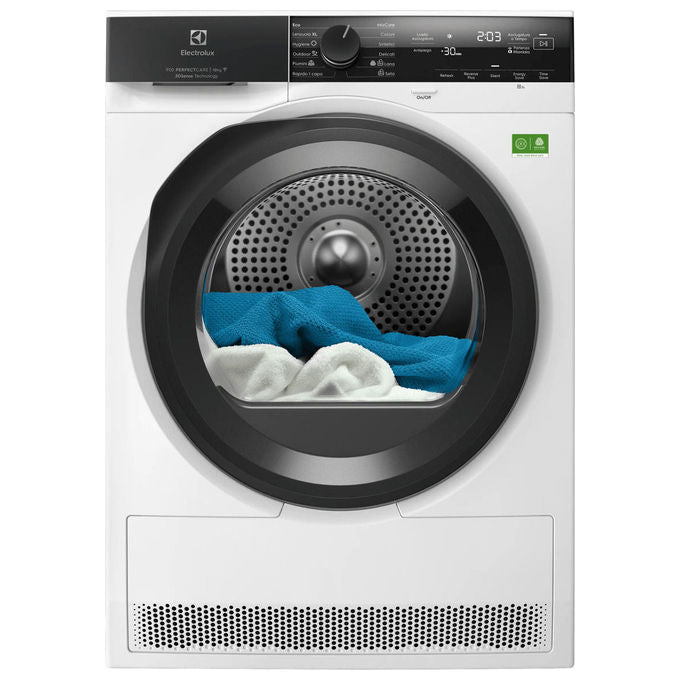 Electrolux 916 900 918 Serie 900 Asciugatrice Caricamento frontale 10 Kg Classe A Tecnologia Pompa di calore (85x59 6x63 6 cm) colore Bianco