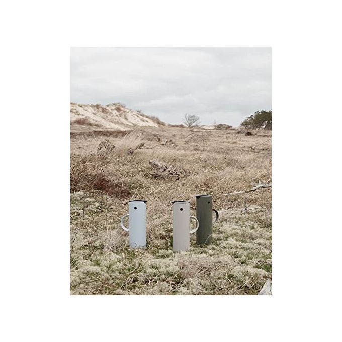 Stelton EM 77 Caraffa Termica 1 Litro Grigio Chiaro