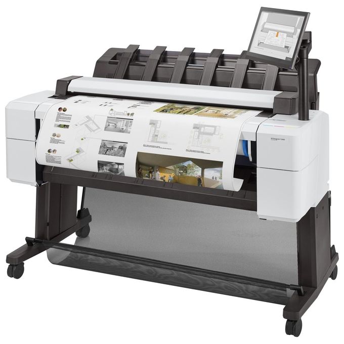 HP 3XB78D#B19 DESIGNJET T2600PS MFP Plotter Multifunzione A colori Risoluzione 2400 x 1200 DPI Connettivita' di rete PostScript 36 pollici colore Nero