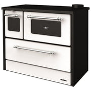 Vigor-Blinky Cucina a Legna con Forno Giusy Porta Vetro Bianca