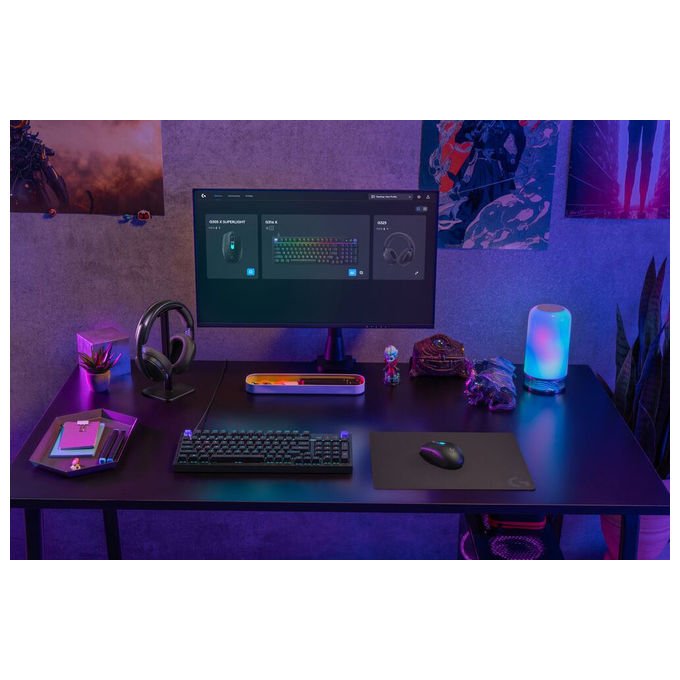 Logitech 920-014200 G316 X 98 Tastiera Gaming Meccanica Retroilluminazione LIGHTSYNC RGB colore Nero