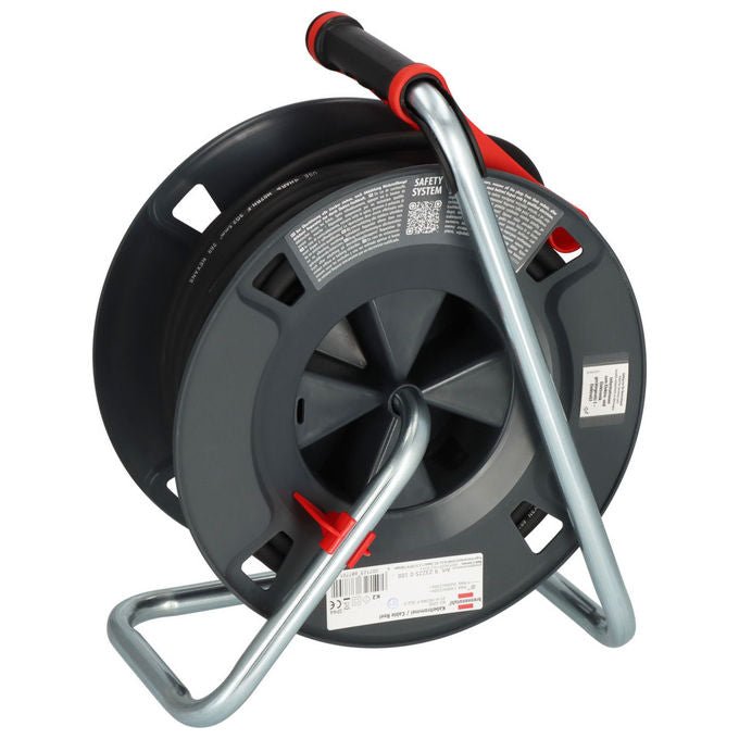 Brennenstuhl 9232250100 300 KU 2200 Cavo avvolgibile 5 prese IP44 H07RN-F 3G2,5 25 m colore Nero