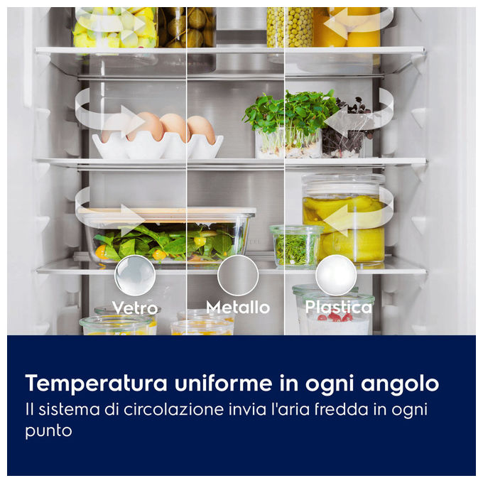 Electrolux 925555049 Serie 700 Frigorifero Combinato 249 L 177 cm Classe E 37 dB No Frost (54.6x54.9x177.2 cm) colore Bianco