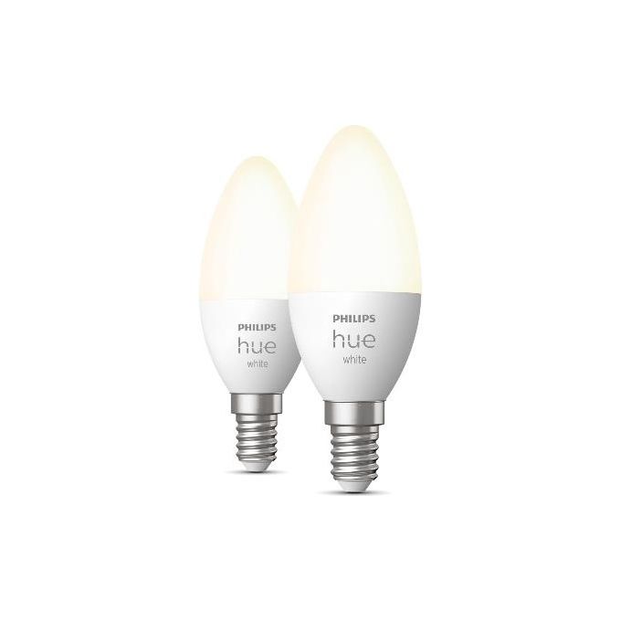 Philips Hue White 2 x Lampadine e14 5.5W