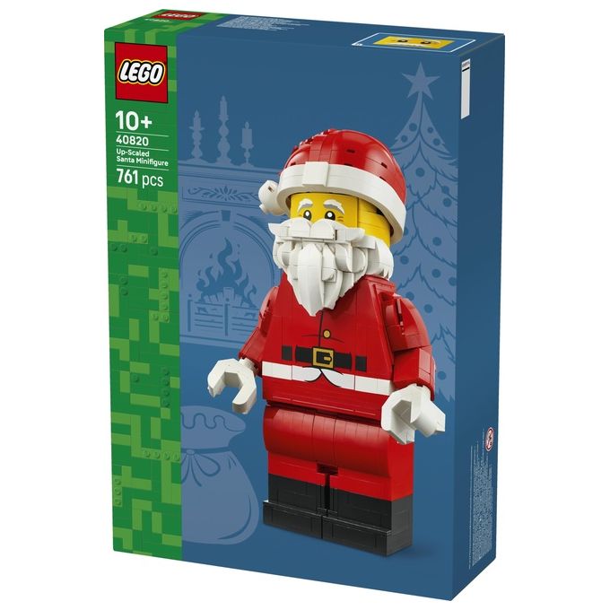 Lego 40820 Grande Minifigure di Babbo Natale Set da Costruzione 761 pezzi 27 cm colore Multicolore
