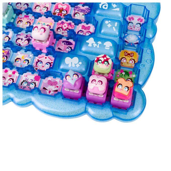 Goliath 937216 Clickeez Keyboard Mega Pack Serie 3 Bubble Pops Fidget Toy con 12 Personaggi 4 Esclusivi 3 Basi Illuminate Portachiavi Colore Multicolore