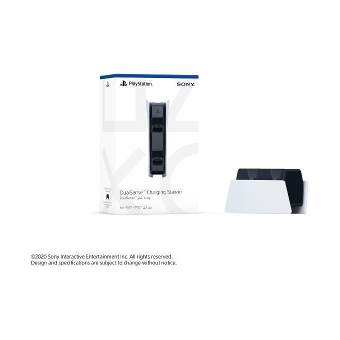 SONY Base di Ricarica DualSense per PlayStation 5 Accessorio Essenziale per il Gaming