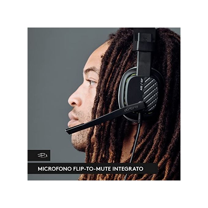 Logitech ASTRO A10 Cuffie Gaming Cablate Gen 2 Black