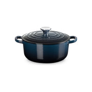 Le Creuset 21177261294475 Cocotte Rotonda Evolution 5.3 L Ghisa Esmaltata per Forno e Induzione colore Nuit