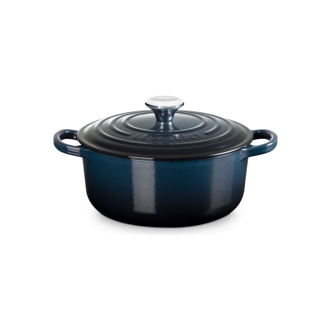 Le Creuset 21177261294475 Cocotte Rotonda Evolution 5.3 L Ghisa Esmaltata per Forno e Induzione colore Nuit