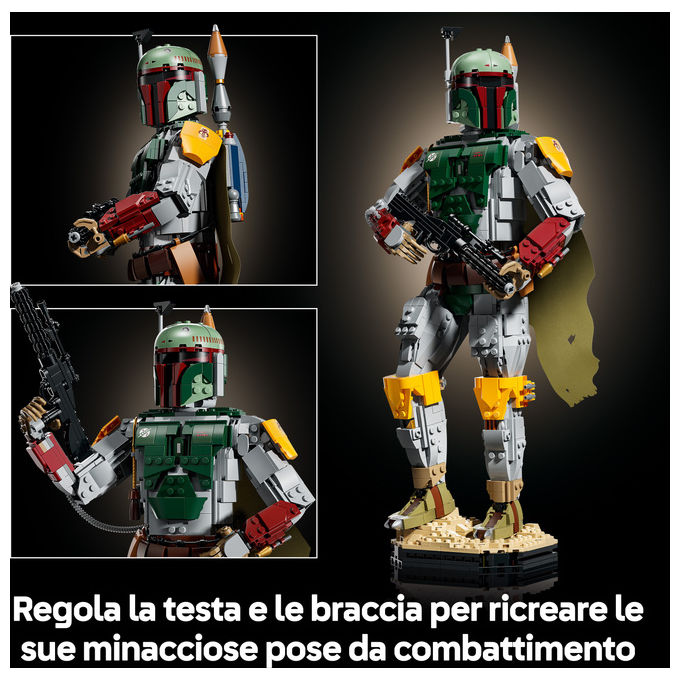 Lego 75455 Star Wars Boba Fett Personaggio Costruibile 1544 pezzi colore Multicolore