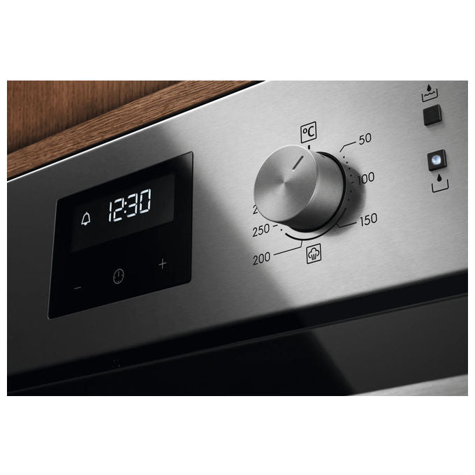 Electrolux COCGH44TX0 Serie 600 Forno da incasso Elettrico 72 L Classe A SteamCrisp Autopulente (59.4x59.4x56.9 cm) colore Inox antimpronta