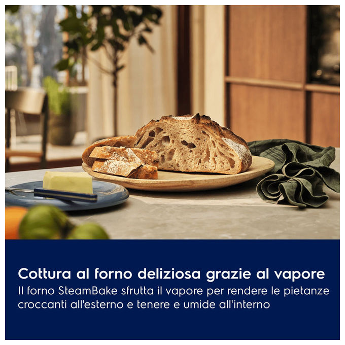 Electrolux 949 289 015 Serie 500 Forno da incasso Multifunzione 72 L Classe A+ SteamBake AquaClean (59.4x59.4x56.9 cm) colore Nero
