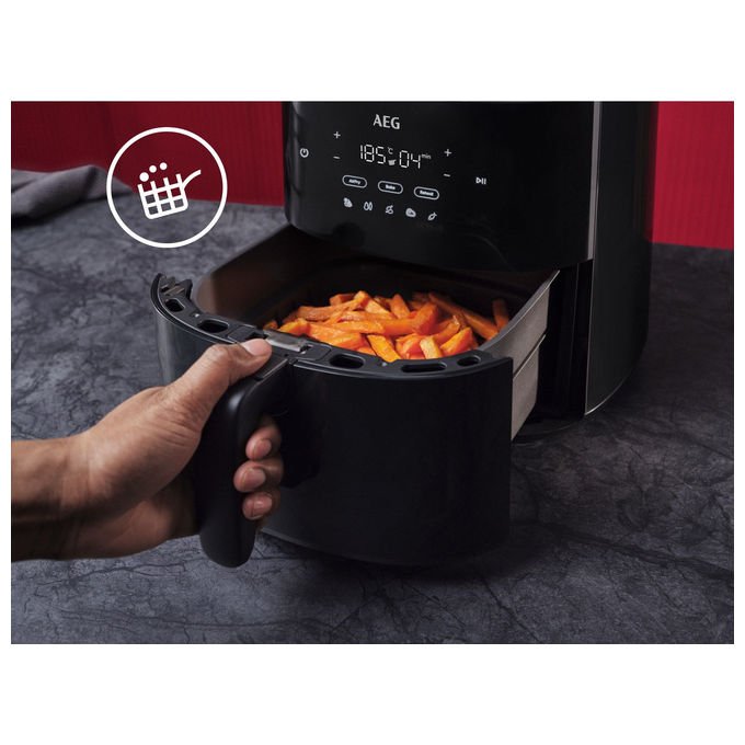 AEG 950 008 747 Friggitrice ad aria 3,3 L 1350 W 8 programmi Touch colore Nero