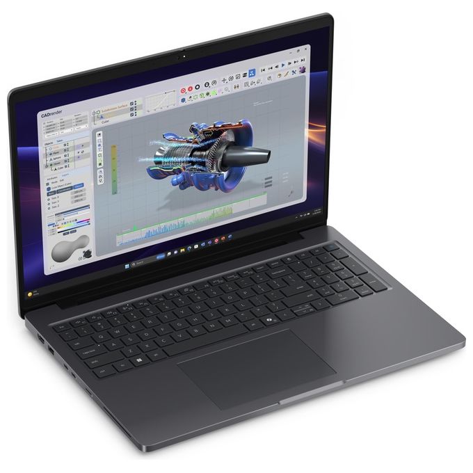 Dell 14C72 Pro Precision 5 16 Computer portatile Intel Core Ultra 7 366H 32 GB LPDDR5x 1 TB SSD NVIDIA RTX PRO 2000 Wi-Fi 7 colore Nero