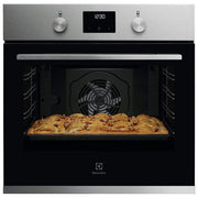 Electrolux 949 286 001 Serie 300 Forno da incasso Multifunzione 72 L Classe A+ Cottura ventilata Grill Scongelamento Pulizia AquaClean (59.4x59.4x56.8 cm) colore Acciaio inox