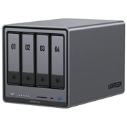 Ugreen 35261 NASync DXP4800 Plus NAS Desktop Intel Pentium Gold 8505 8 GB DDR5 6 alloggiamenti RAID supportato UGOS Pro colore Nero