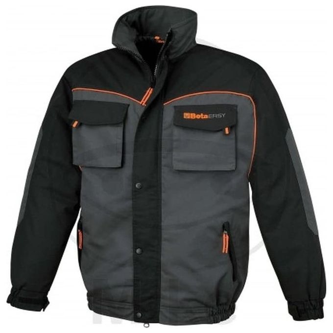 BETA Giacca Easy Padded Canvas Grey Taglia XS
