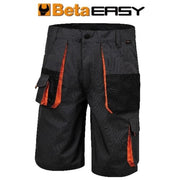 BETA Bermuda Easy Canvas Grigio Taglia XS