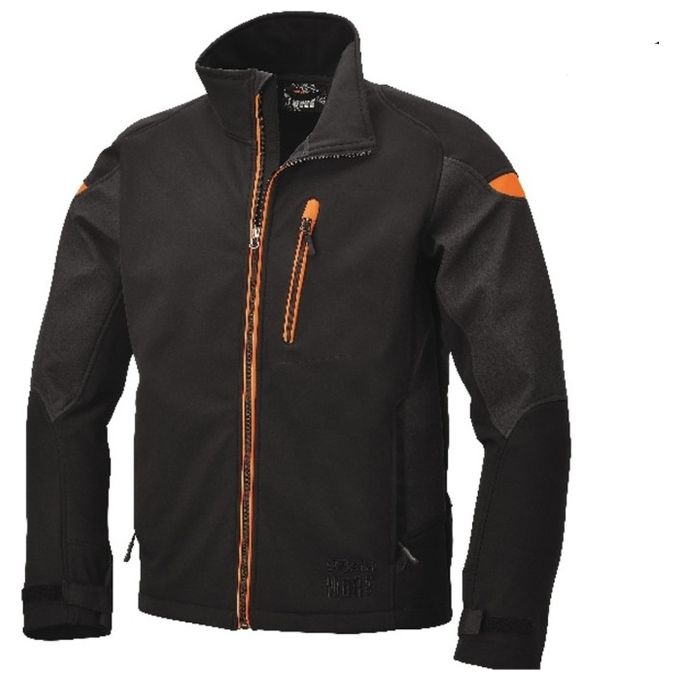 BETA Giacca Softshell Nero-Grigio Taglia S
