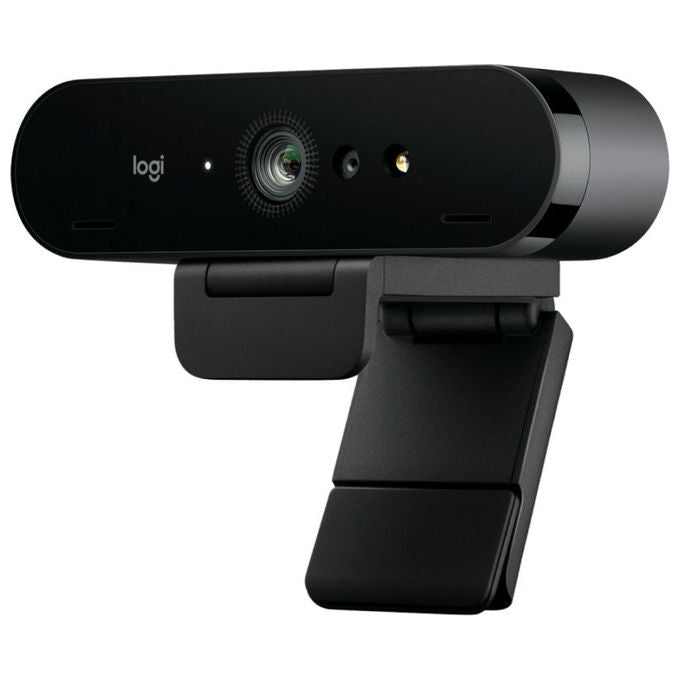Logitech 960-001718 Brio 4K Webcam 13 MP Risoluzione 4096 x 2160 Pixel 90 fps USB-C Microfono Incorporato colore Grafite
