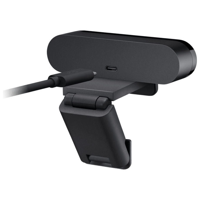 Logitech 960-001718 Brio 4K Webcam 13 MP Risoluzione 4096 x 2160 Pixel 90 fps USB-C Microfono Incorporato colore Grafite