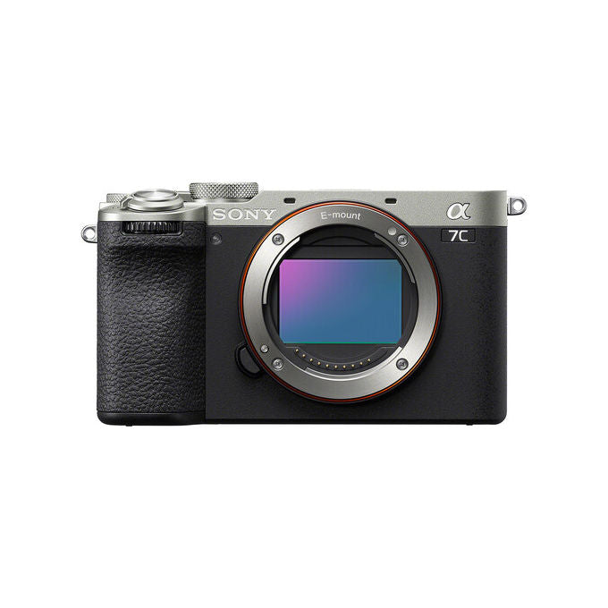 Sony ILCE7CM2S Alpha 7C II Corpo Fotocamera 33 MP Sensore Full Frame 4K 60p Autofocus con AI Stabilizzazione 5 Assi Touchscreen colore Argento