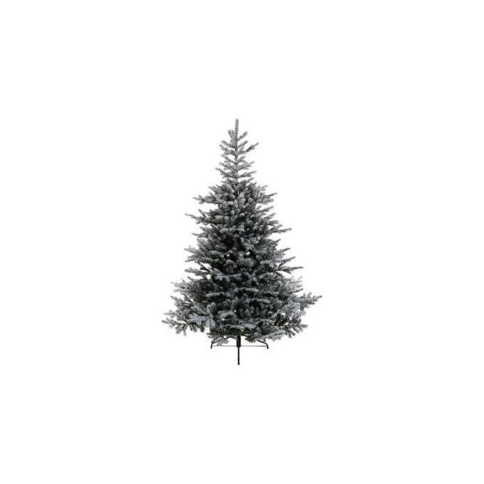 Amicasa Grandis Albero di Natale Innevato 150cm Pv Diametro 111cm