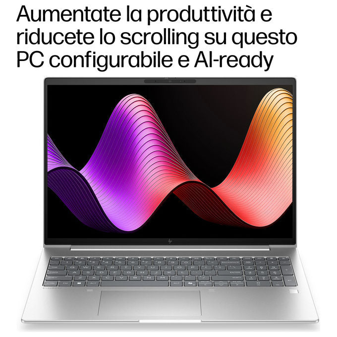 HP DQ6M7AT ProBook 4 G2i Computer portatile Intel Core 7 350 32 GB LPDDR5x 512 GB SSD Wi-Fi 7 Windows 11 Pro colore Argento