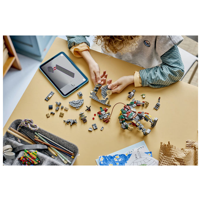 Lego 75451 Resa dei Conti con il Droide Sentinella al Palazzo di Jabba Set da Costruzione con 4 Personaggi 415 Pezzi colore Multicolore