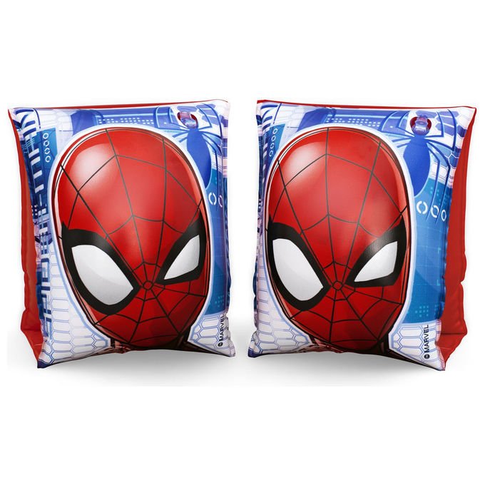 Bestway 98001 Braccioli Gonfiabili Spiderman per Bambini 3-6 Anni 23x15 cm PVC colore Multicolore